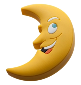 Dětský nábytkový úchyt MĚSÍČEK