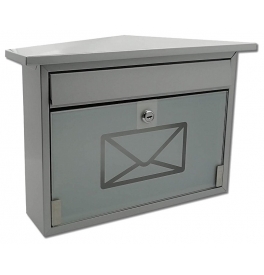Poštovní schránka X-FEST ROBIN - Stříbrný