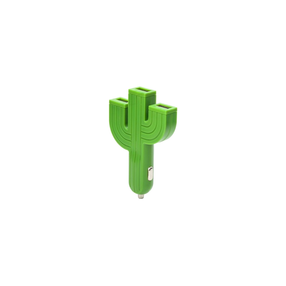 USB nabíječka do auta - kaktus