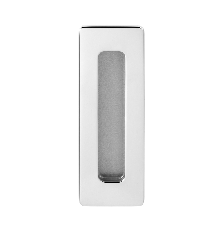 Mušle na posuvné dveře TUPAI 4181 5S - Chrom lesklý Mušle na posuvné dveře TUPAI 4181 5S - Chrom lesklý