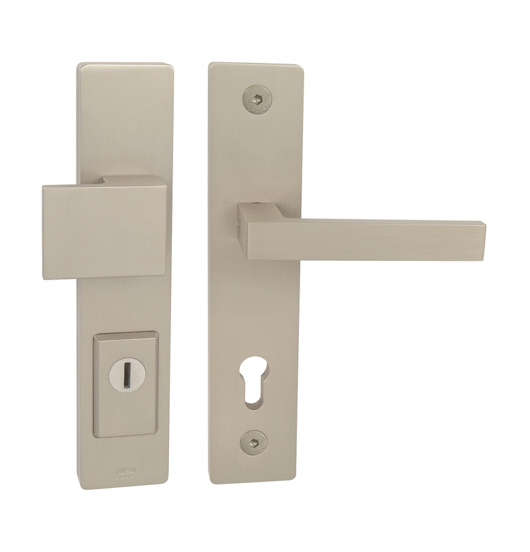 Bezpečnostní klika TUPAI FORTE 3214 / SQUARE 2275 - Nikl matný Bezpečnostní klika TUPAI FORTE 3214 / SQUARE 2275 - Nikl matný