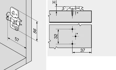 BLUM 173H7130